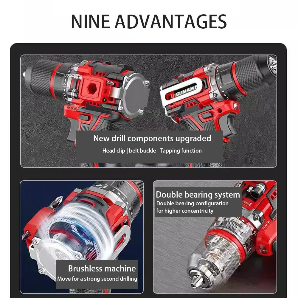 Cordless Brushless Impact Driver 20V – DrillMate | ventumra