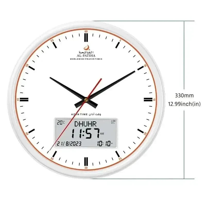 LumaTime-bønneur — automatisk azan-justering, ti azan-lyde