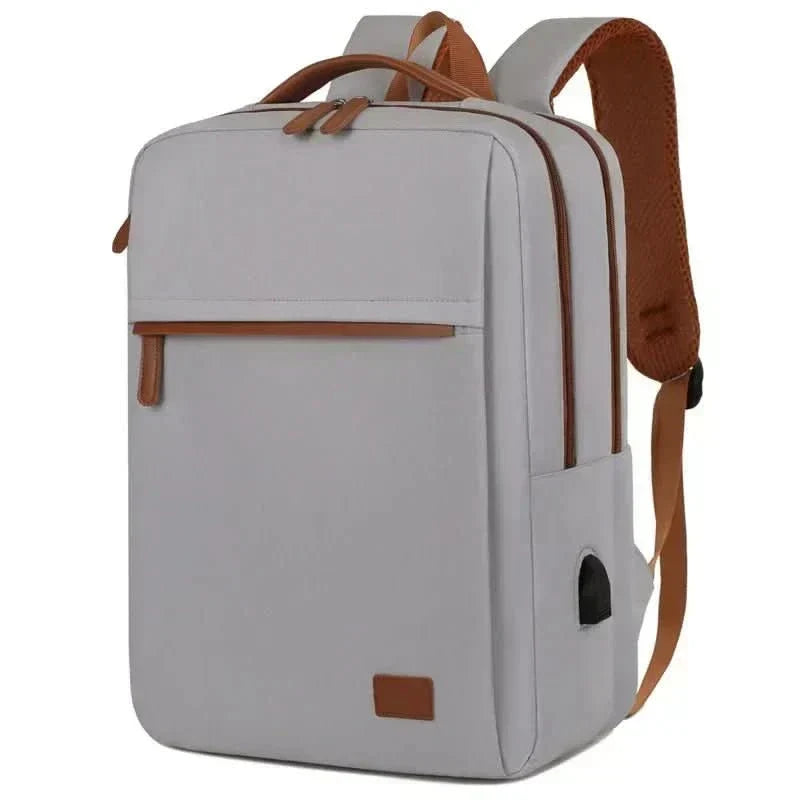 Lumen Daypack — Padded Laptop Compartment, External USB Port, Quick-Access Front Pocket