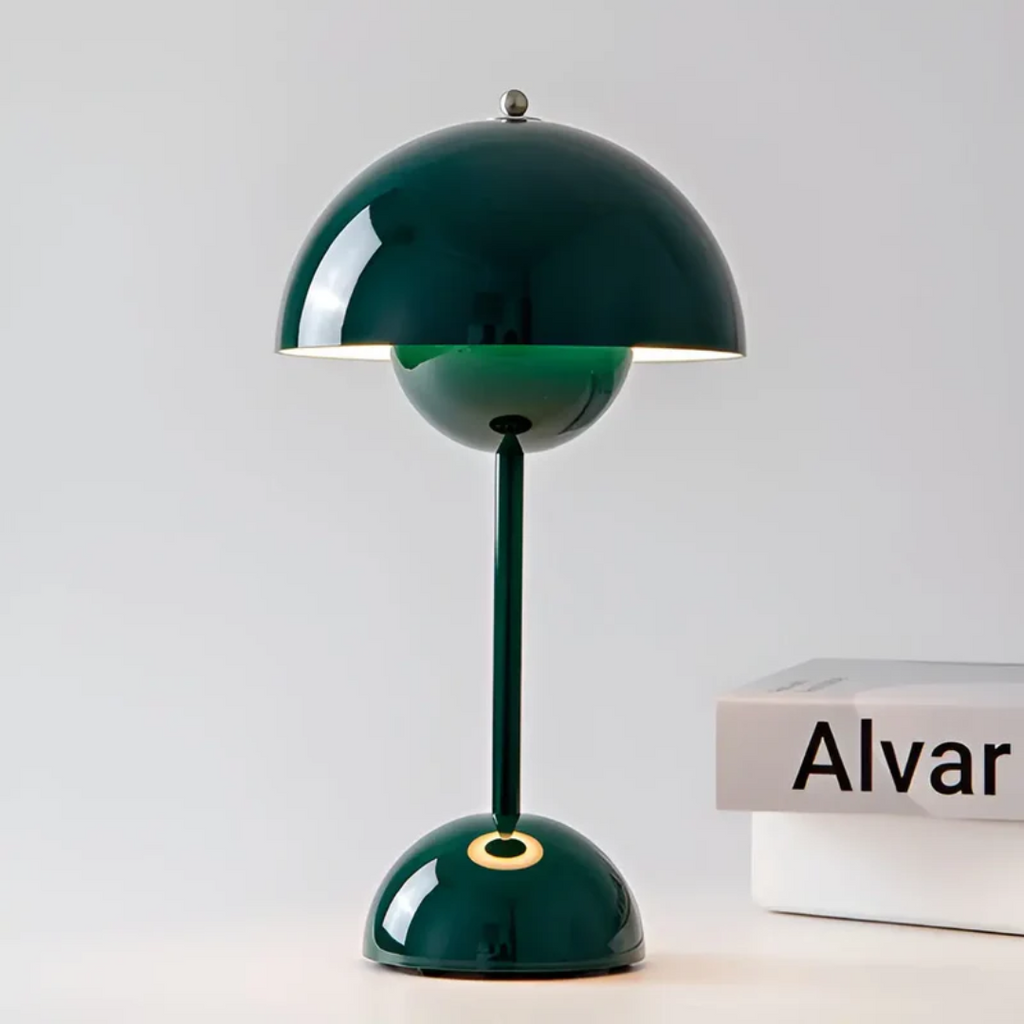 NordicBeam Cordless Scandinavian Table Lamp — Warm Ambient Light