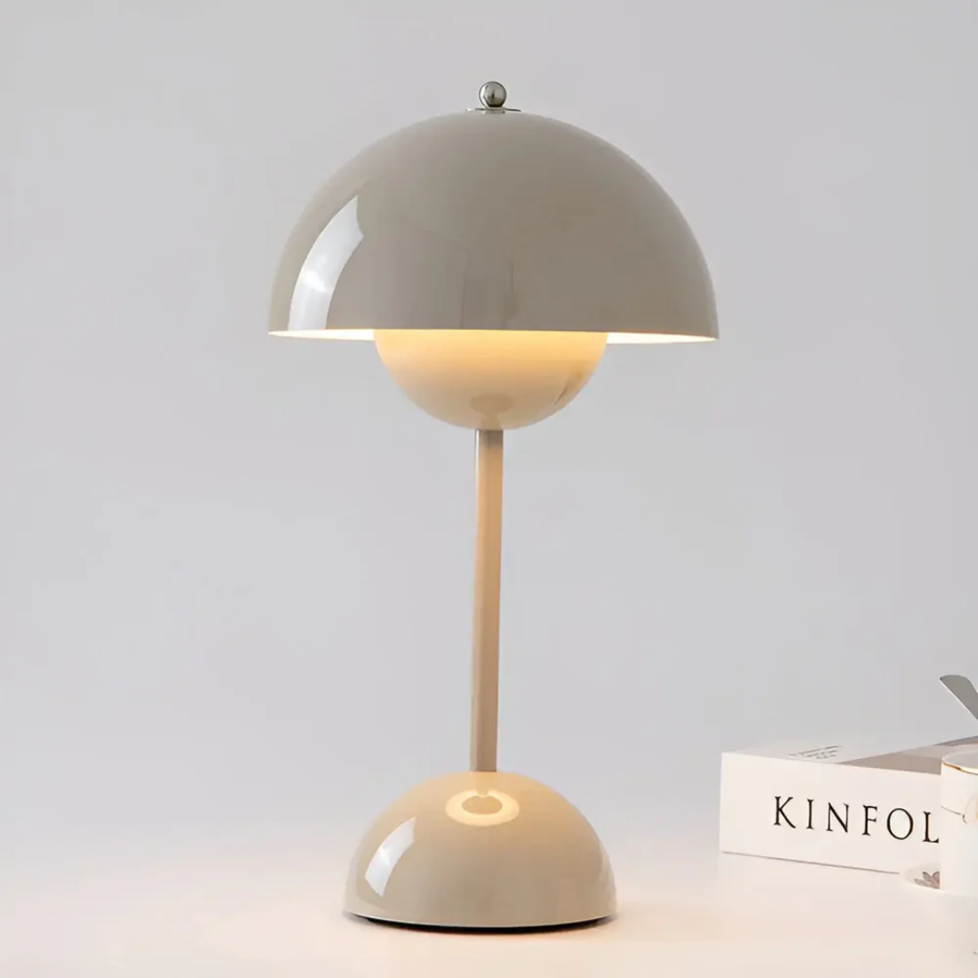 NordicBeam Cordless Scandinavian Table Lamp — Warm Ambient Light