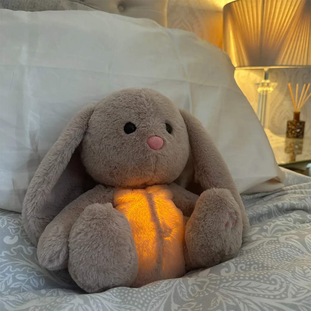 SleepBunny Plush Bunny — Calming Breathing Motion Companion