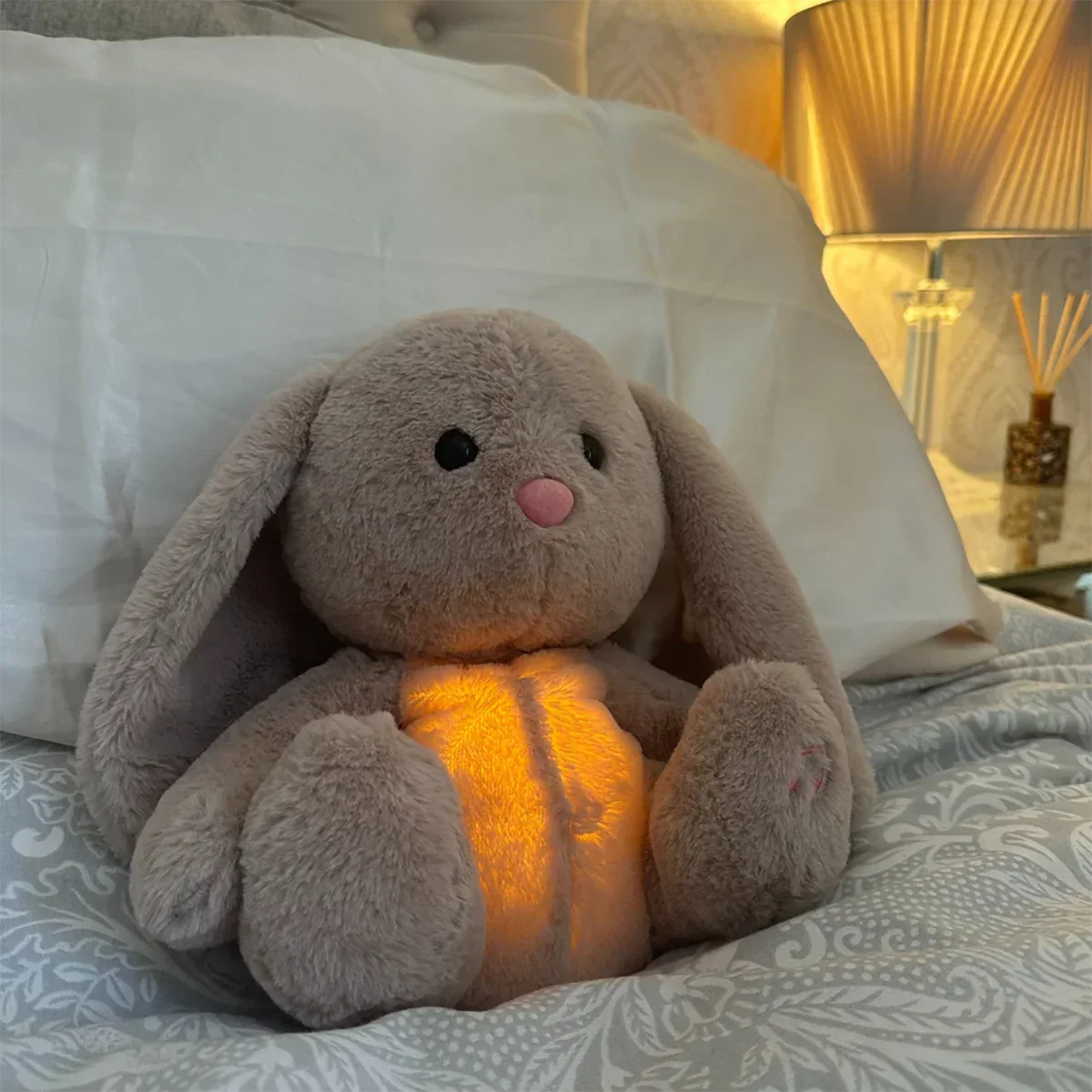 SleepBunny Plush Bunny — Calming Breathing Motion Companion