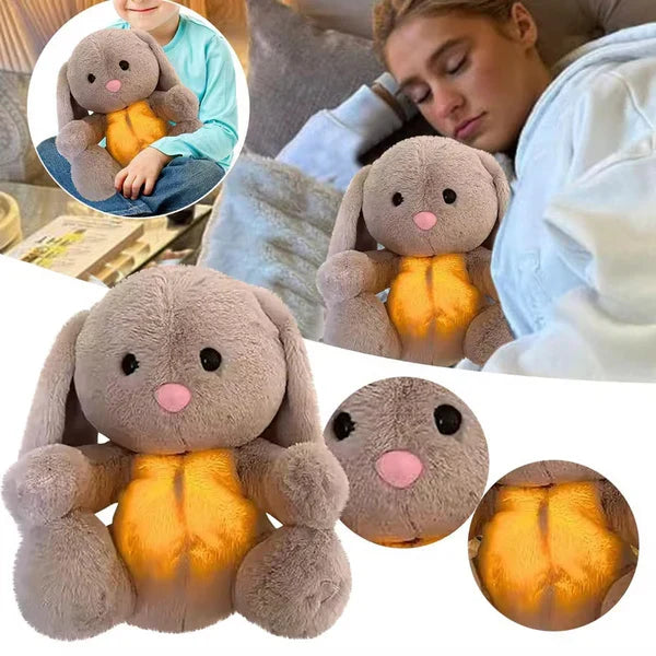 SleepBunny Plush Bunny — Calming Breathing Motion Companion