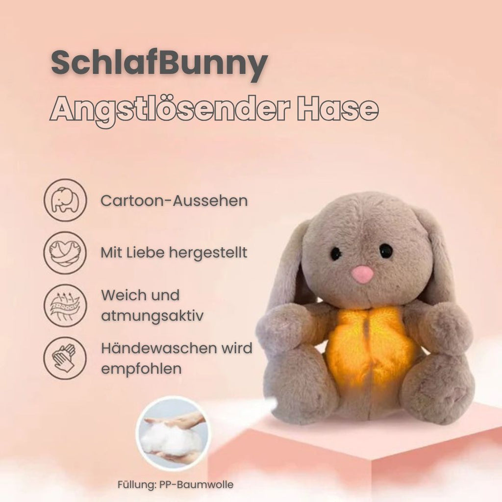 SleepBunny Plush Bunny — Calming Breathing Motion Companion