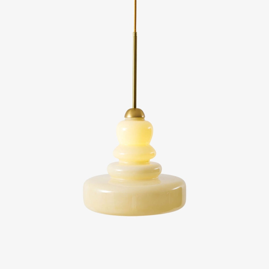 Vintage Schoolhouse Style Glass Pendant Light | Ventumra