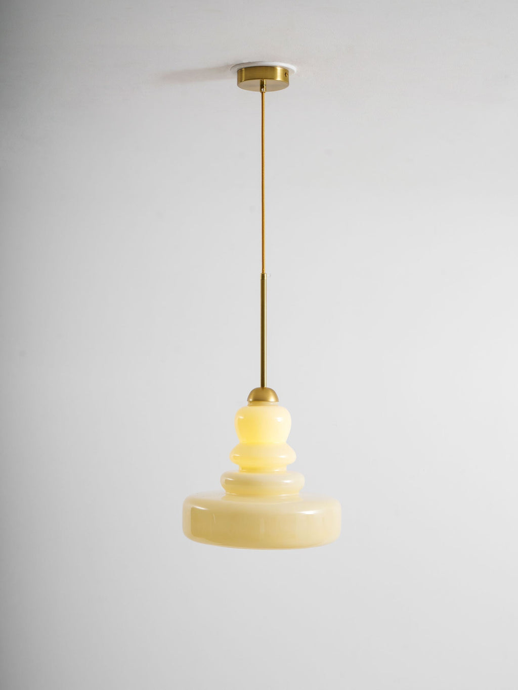 Vintage Schoolhouse Style Glass Pendant Light | Ventumra
