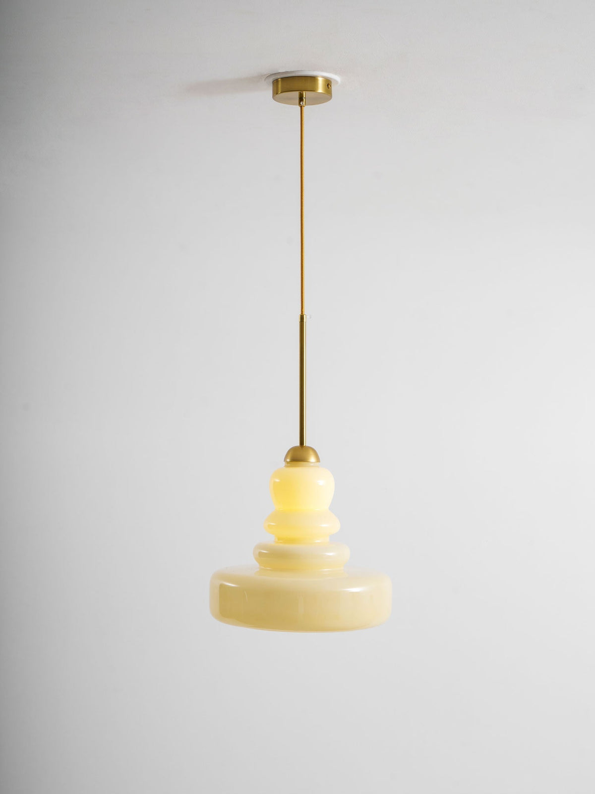Vintage Schoolhouse Style Glass Pendant Light | Ventumra