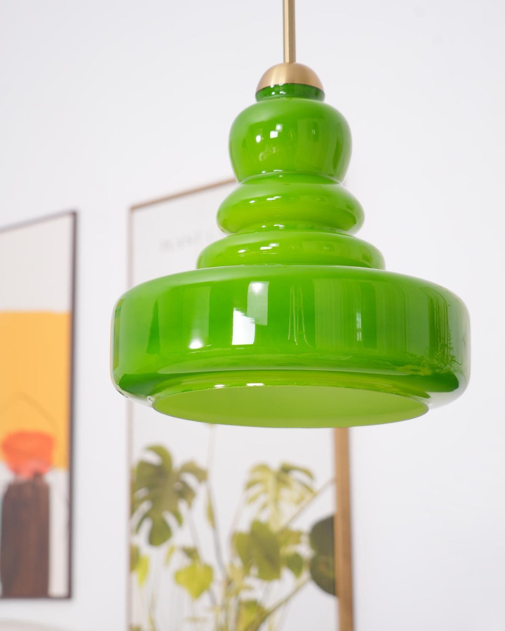 Vintage Schoolhouse Style Glass Pendant Light | Ventumra