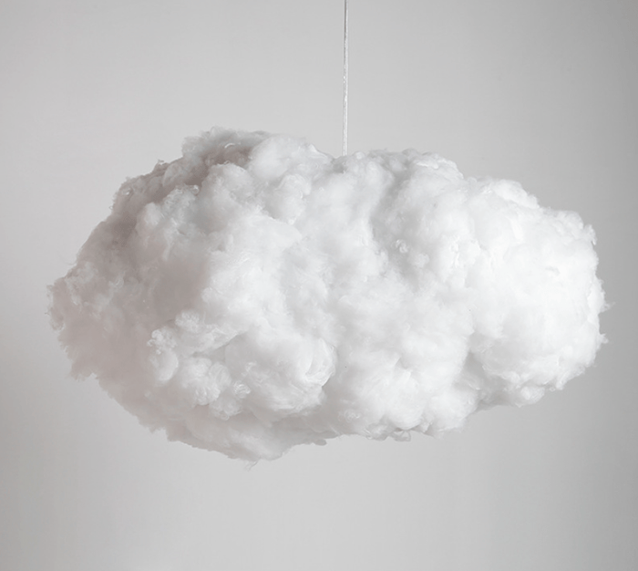 LumaCloud Cotton Cloud Pendant Light With Soft Warm Glow