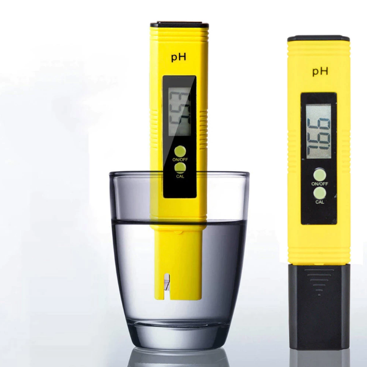Precíz LCD-s pH-tesztelő — 0.01-es pontosság, automatikus kalibrálás