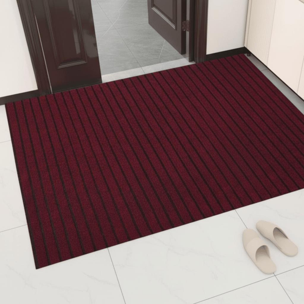 EntryGuard antislipdeurmat — robuuste barrière die vuil, modder en vocht opvangt