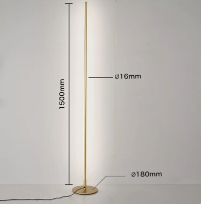 Luminelle | Modern Standing Floor Lamp For Soft Ambient Glow In Living Rooms And Bedrooms
