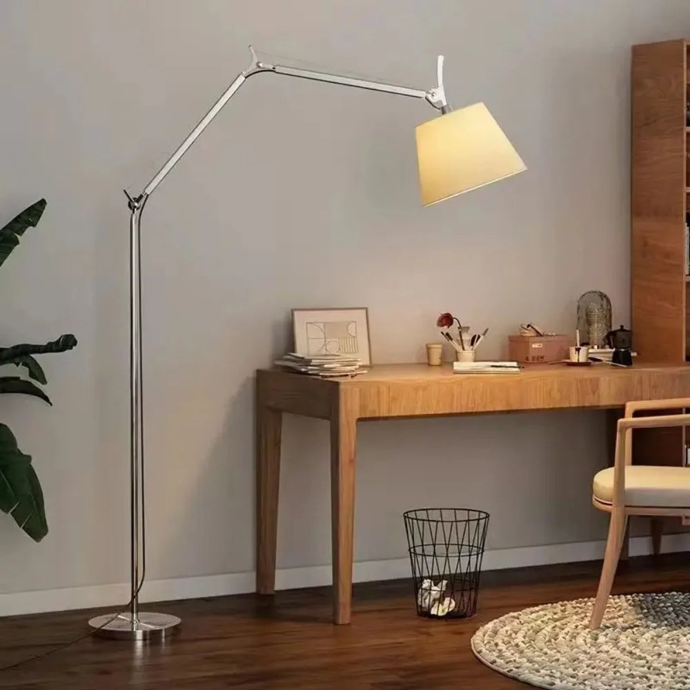 Haneul | Long-Arm Floor Lamp In Korean Scandi Style