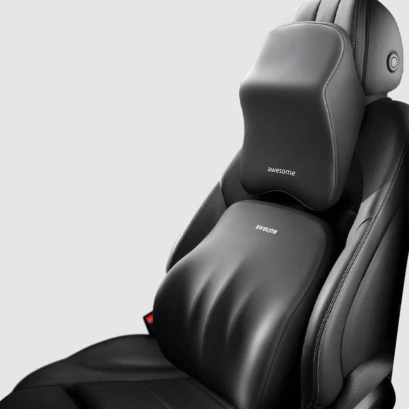 Pohodlná opěrka do autosedačky - ergonomická úleva pro krk a záda