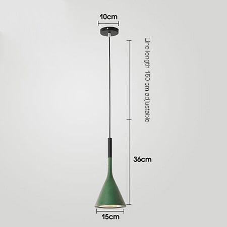 NovaLume Minimal Pendant Lights With Adjustable Cord In Multiple Colors