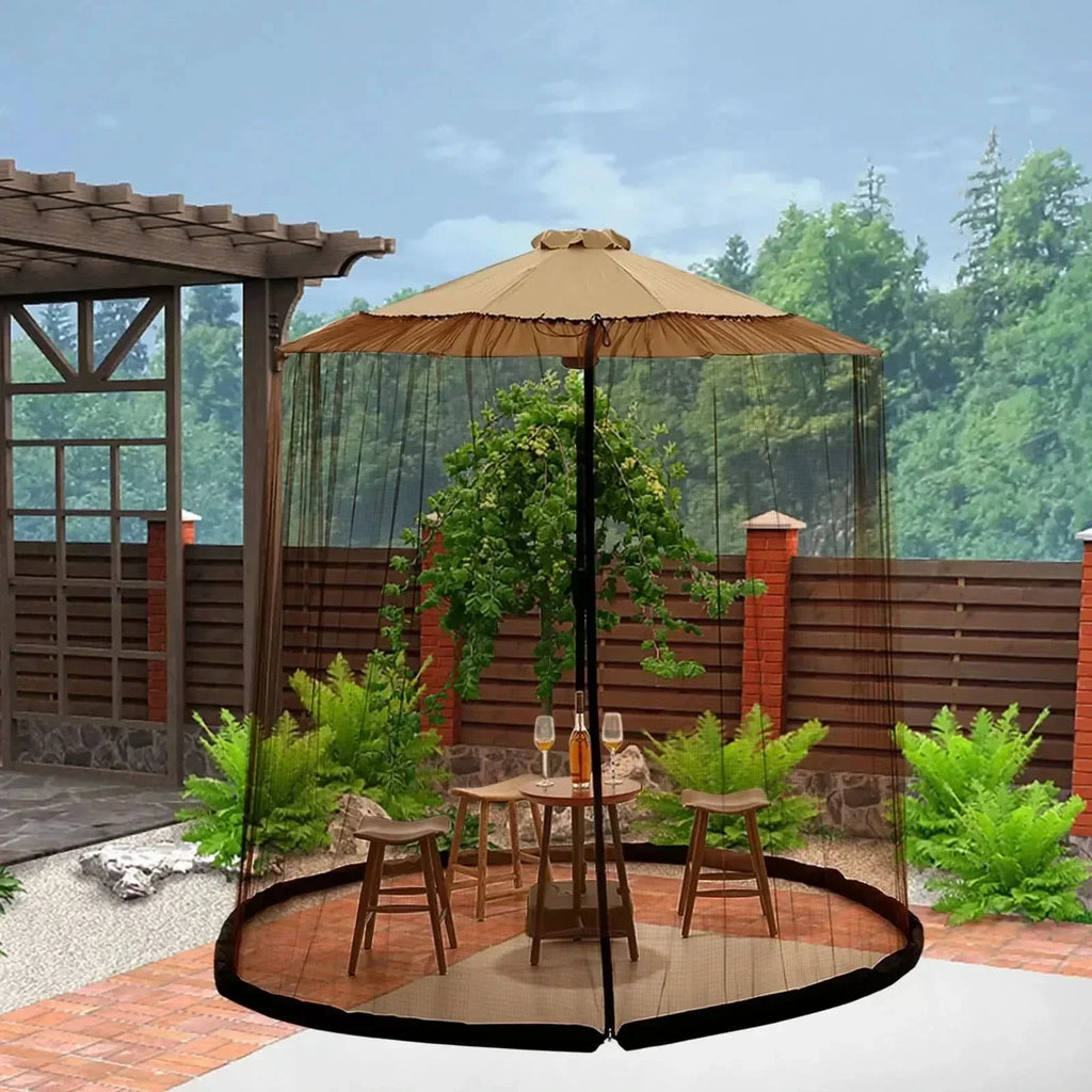 LumaGuard Mosquito Net Up To 4 Meters — Zip Closure, Hidden Track Mount