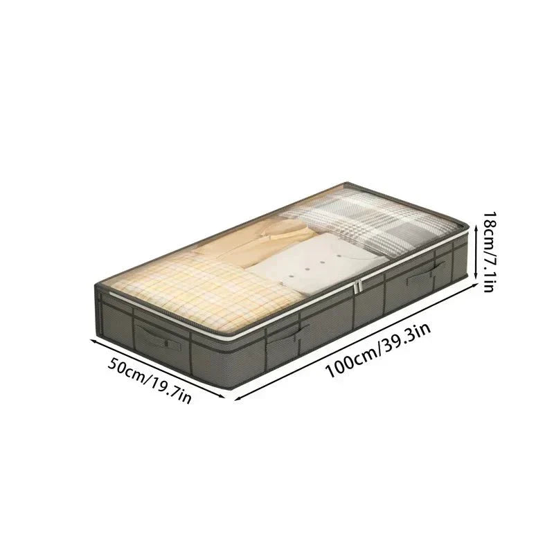 SpaceNest Large Capacity Underbed Storage Bag — Foldable Design