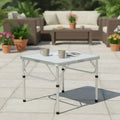 TrailForge Collapsible Outdoor Table — Portable Fold-Away Surface, Moisture-Resistant Structure