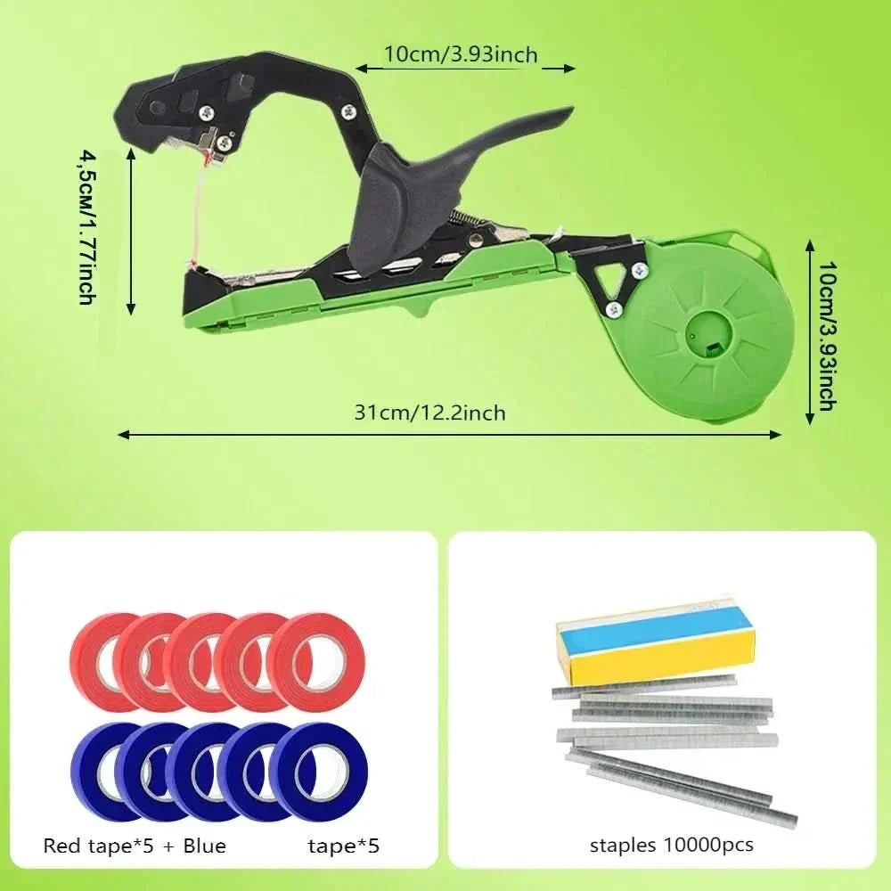 VineTether Pro Handheld Plant Tie Tool — Consistent Tension, Gentle Stem Fastening