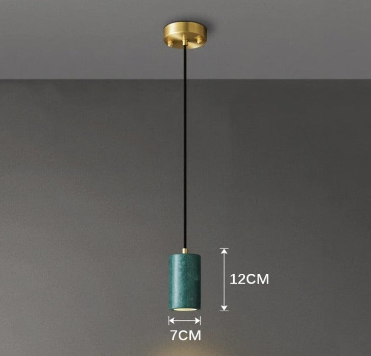 Kirrea Minimalist Marble LED Pendant Lamp For Home Use