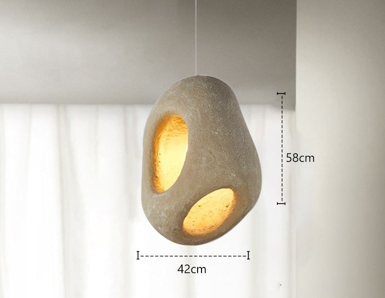 Sorelle | Handcrafted Wabi Sabi LED Pendant Ceiling Fixture