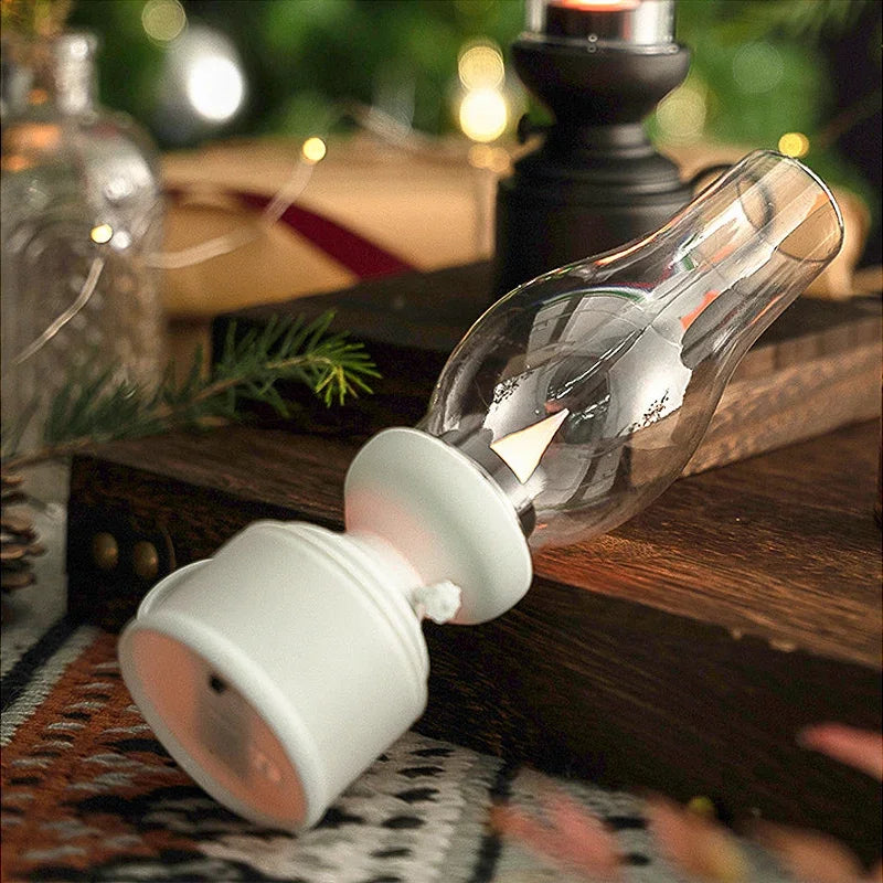 AldenGlow Electronic Retro Oil Lamp For Home Decor Accent