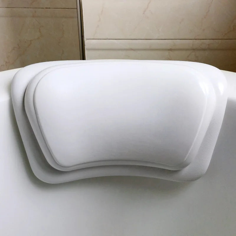 Pernă ergonomică pentru cadă — suport cu ventuze antialunecare