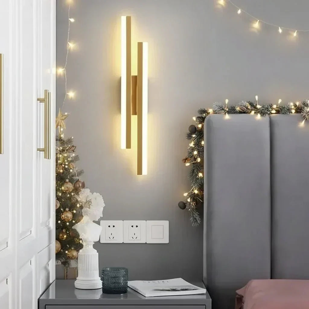 LumaArc modern LED-es fali lámpa – 50cm magas, 8cm széles, három színmóddal
