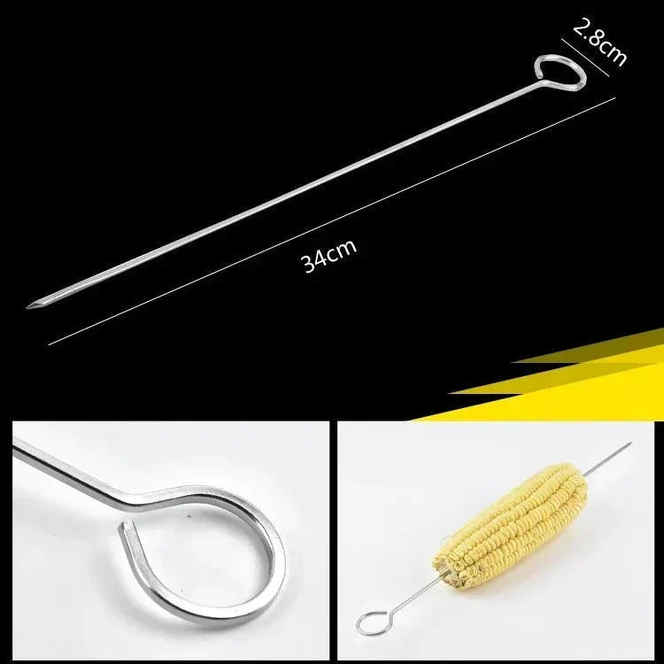 BlazeChef Elite Grillbesteck-Set aus Edelstahl — langlebige Grillutensilien