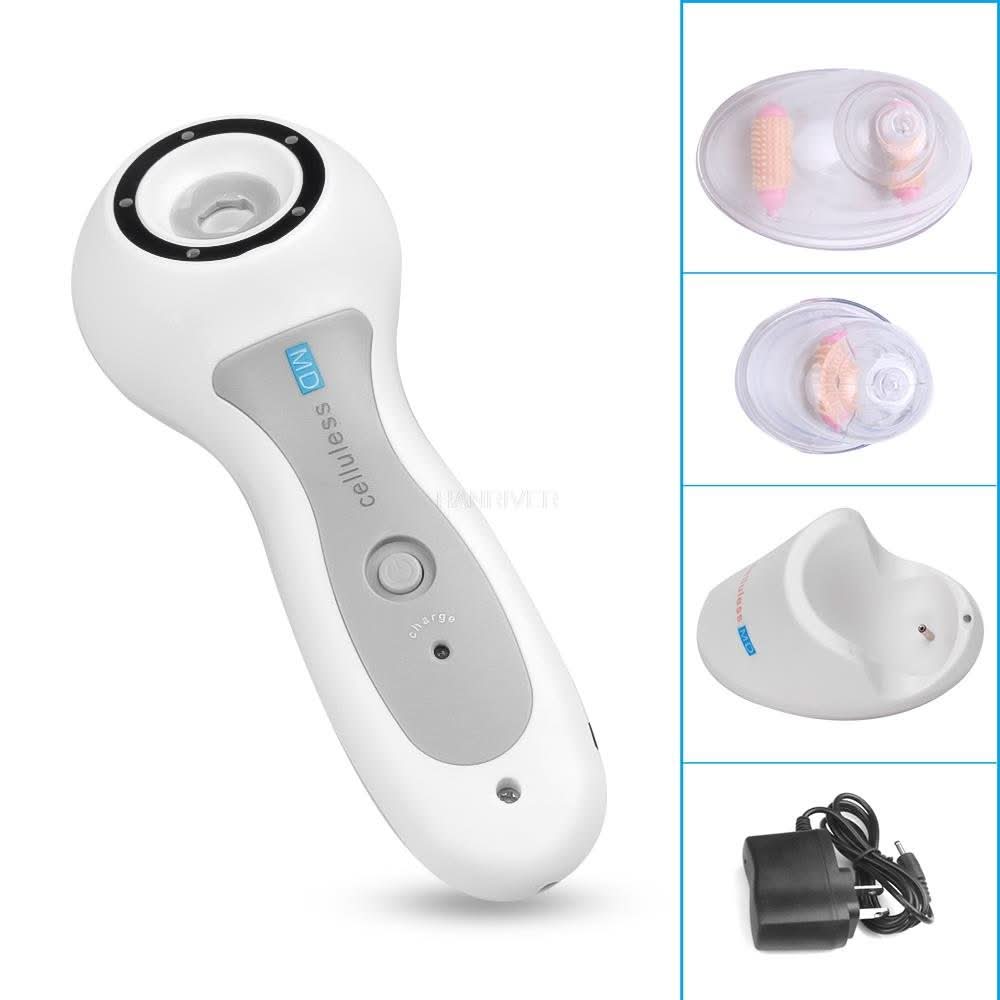 VivaSculpt Handheld Vacuum Massager — Targeted Suction for Cellulite and Firming
