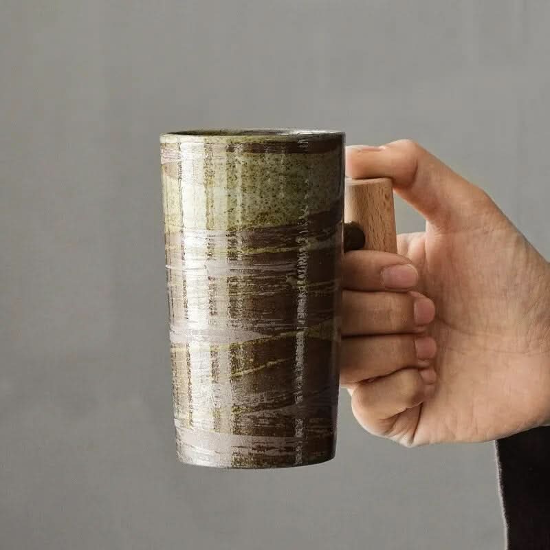 Arcadia Lane Nordic Earth Latte Cups — Handmade, Grounded Design