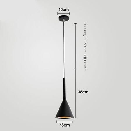 NovaLume Minimal Pendant Lights With Adjustable Cord In Multiple Colors