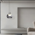 NordicLume Glass Pendant Lights Golden Hue Chandelier