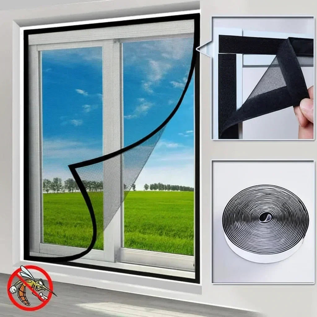 ClearGuard Invisible Mosquito Net — Seamless Protective Insect Screen
