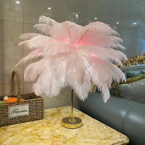 Aurelia Feather LED Lamp Modern Minimalist Lighting