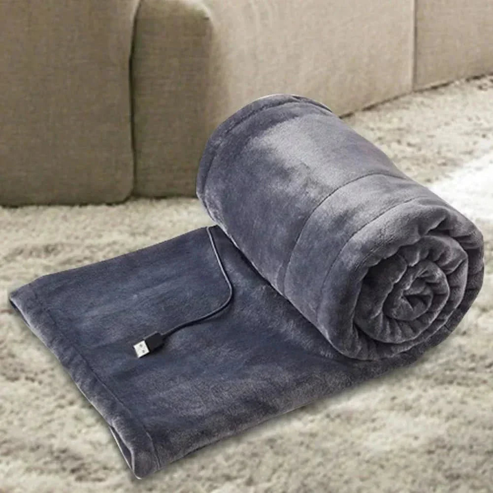 CuraWarm USB-Heizdecke – Tragbares Design, 3 Heizstufen