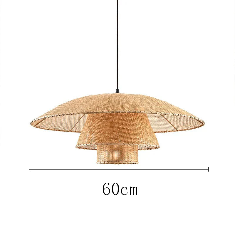 Kalena Rattan Pendant Light for Cozy Vintage Homes