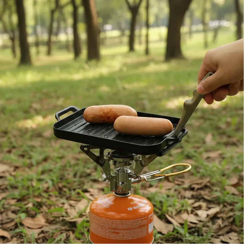 Sada malých grilovacích roštů TrailForge — ultralehká turistická sada o hmotnosti 221g