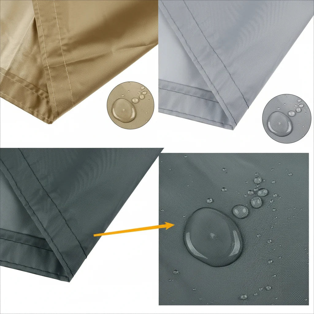 GardenShield wasserdichter Sichtschutzzaun – verstärkte, UV-beständige Barriere