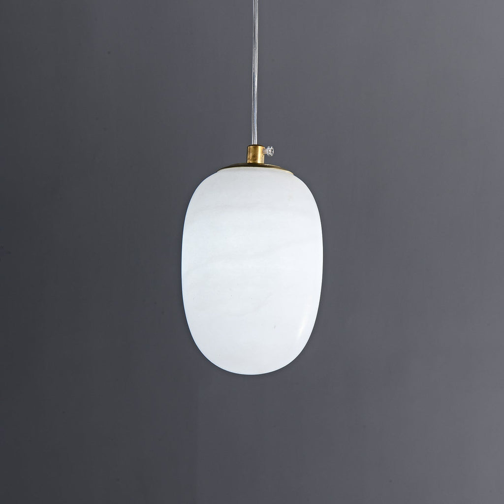 Esolisra Minimalist Alabaster Pendant Light | ventumra