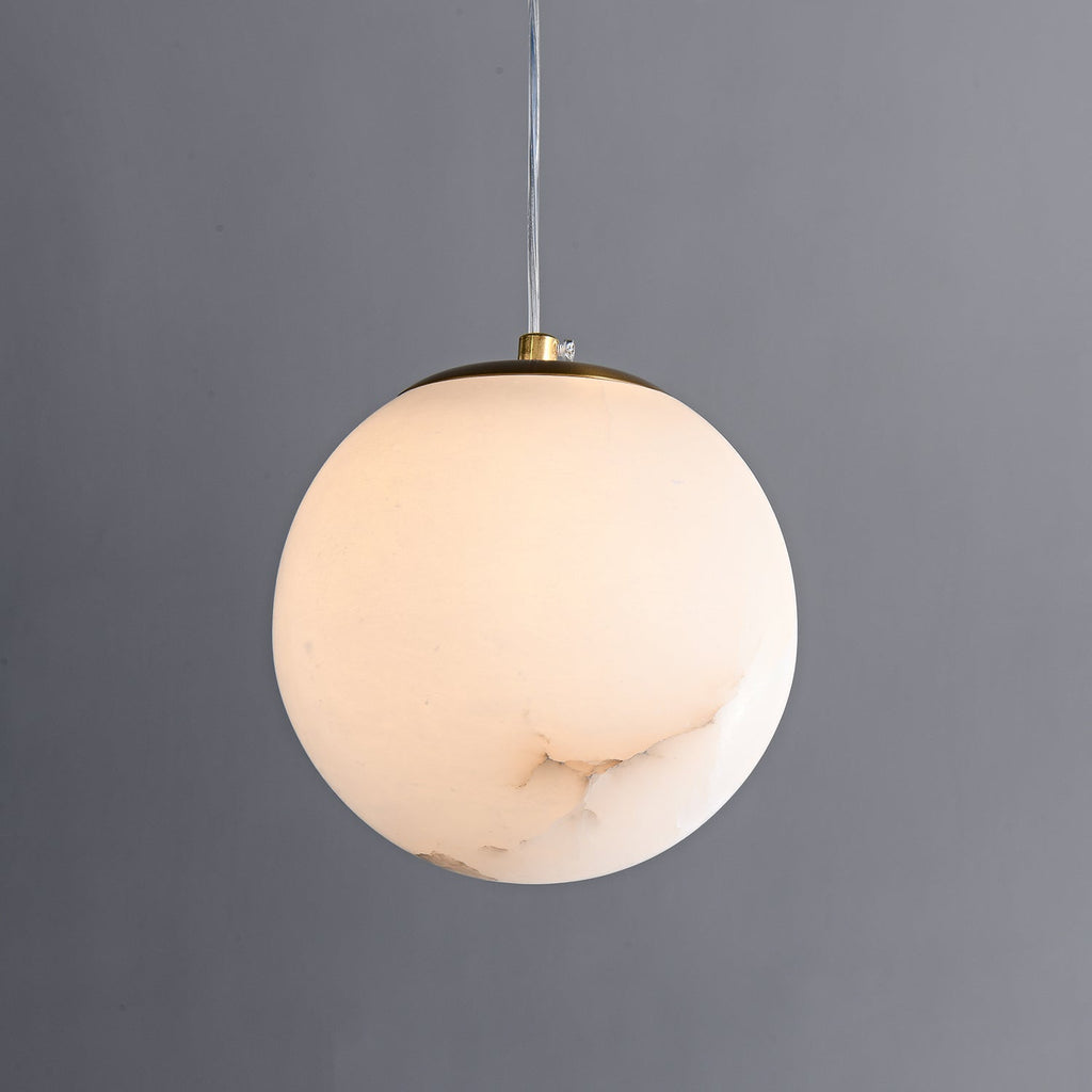 Esolisra Minimalist Alabaster Pendant Light | ventumra