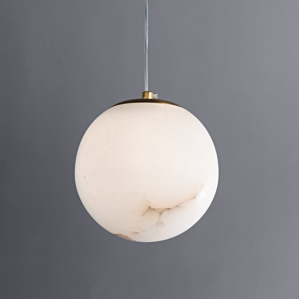 Esolisra Minimalist Alabaster Pendant Light | ventumra