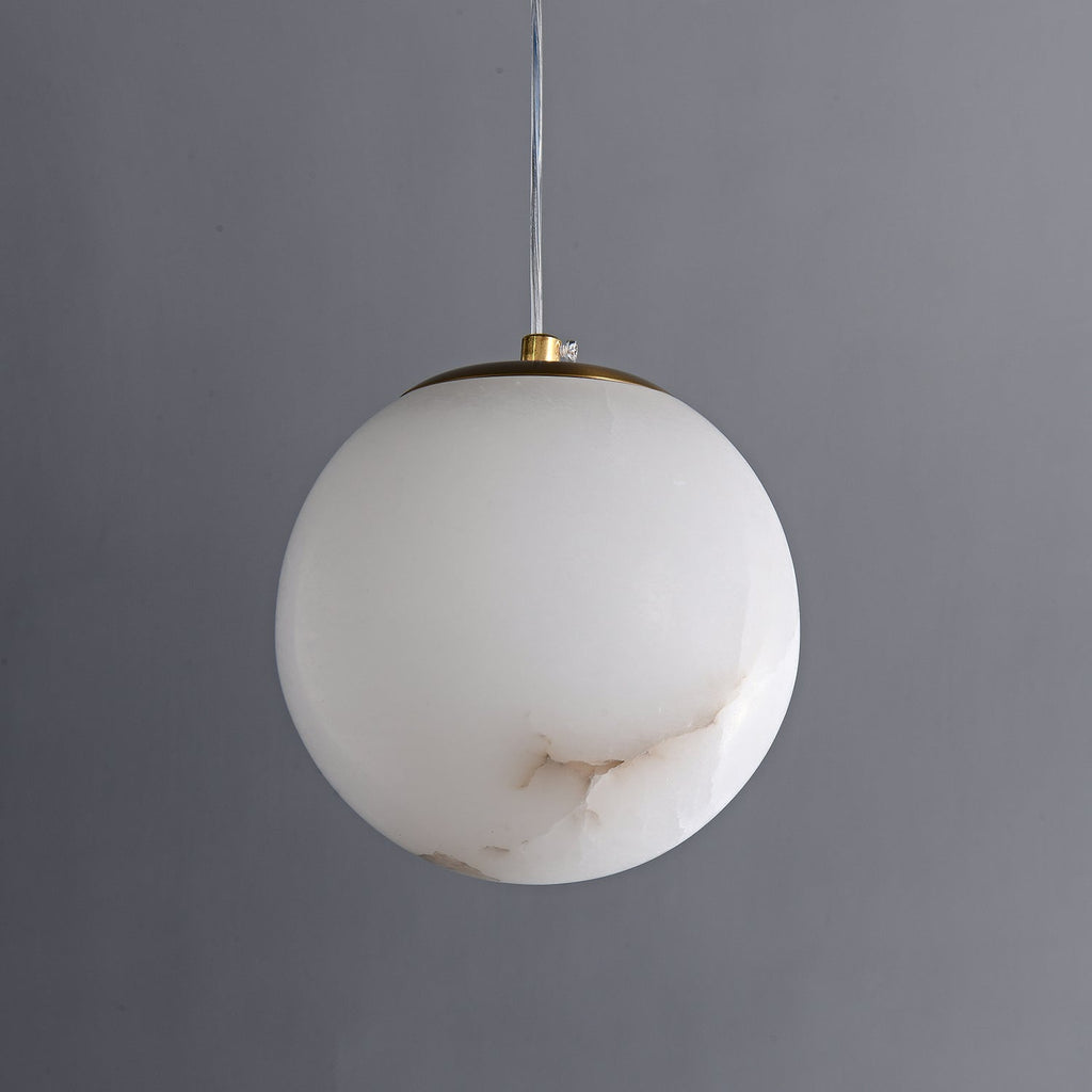 Esolisra Minimalist Alabaster Pendant Light | ventumra