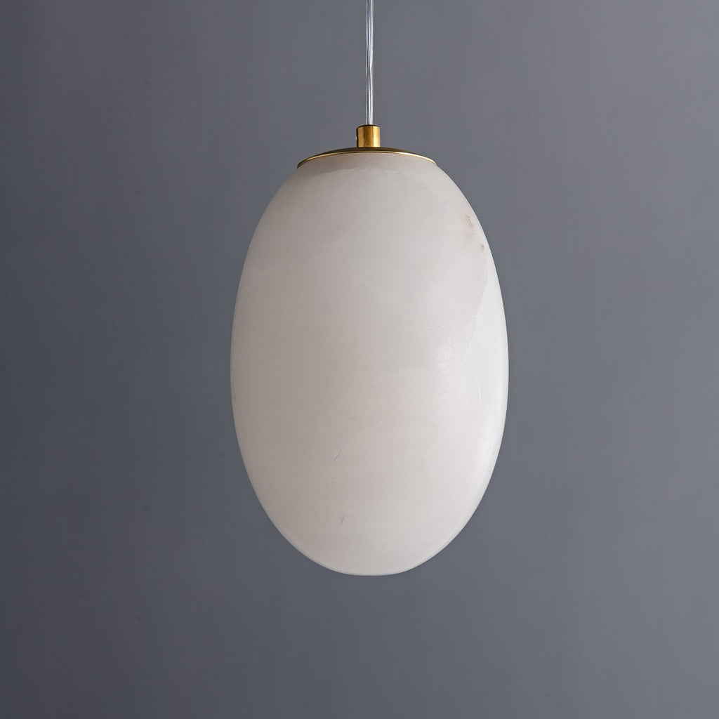 Esolisra Minimalist Alabaster Pendant Light | ventumra