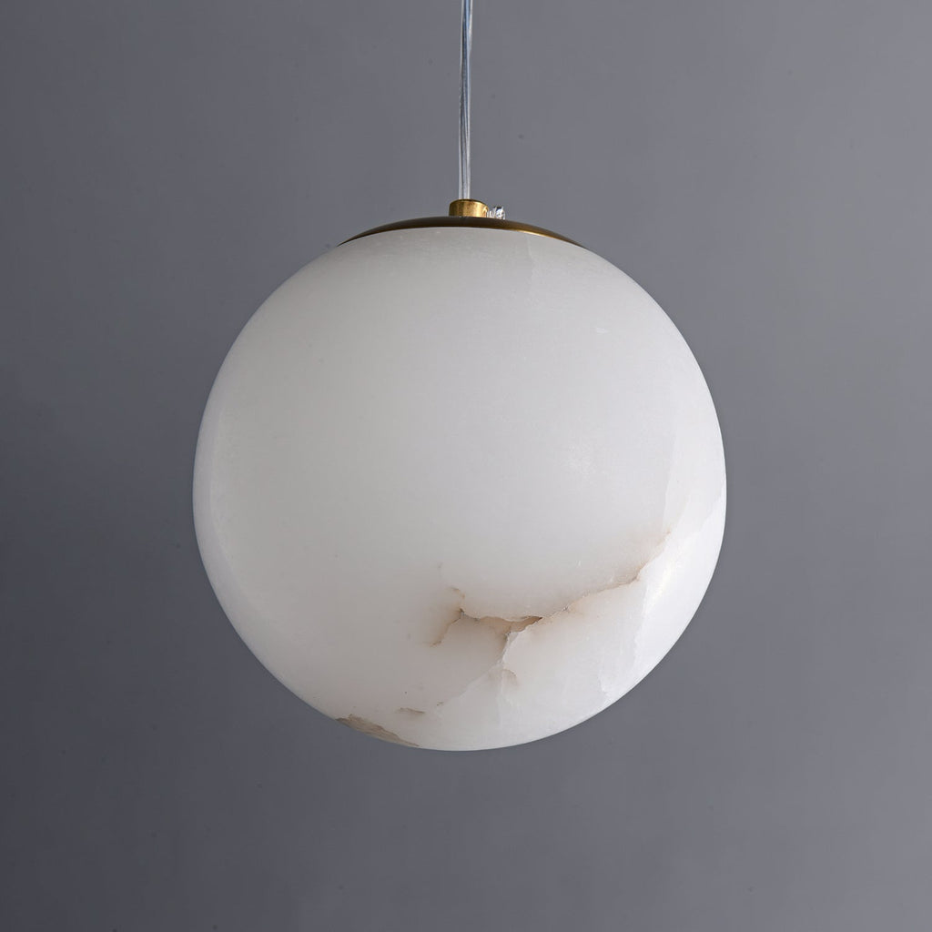 Esolisra Minimalist Alabaster Pendant Light | ventumra