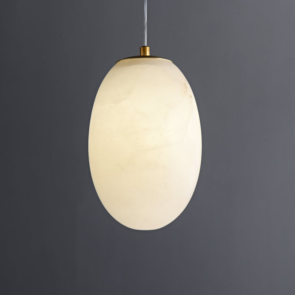 Esolisra Minimalist Alabaster Pendant Light | ventumra
