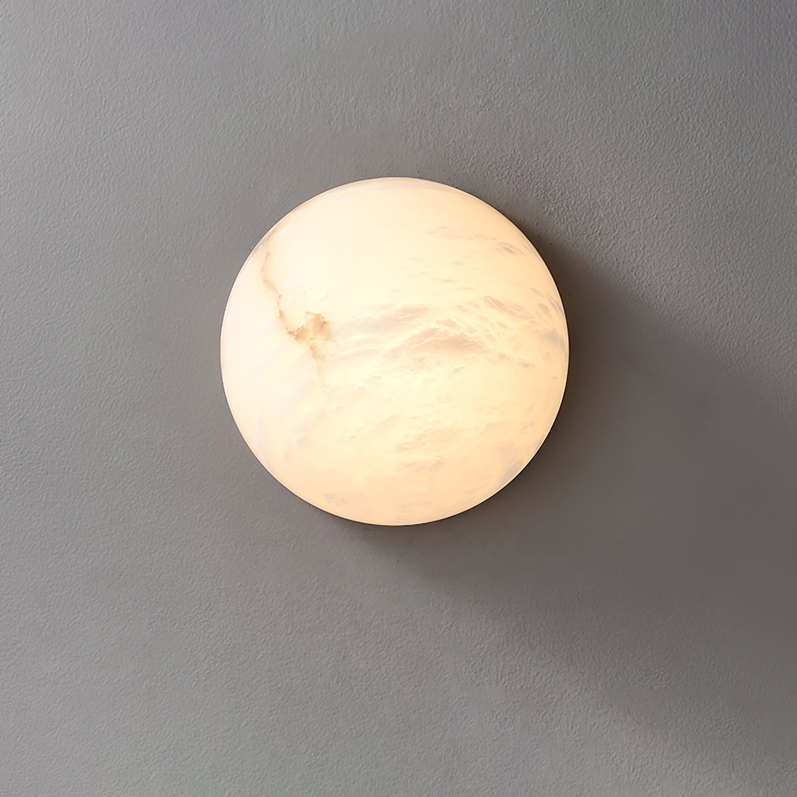 Visoliel Minimalist Alabaster Ceiling Light | ventumra