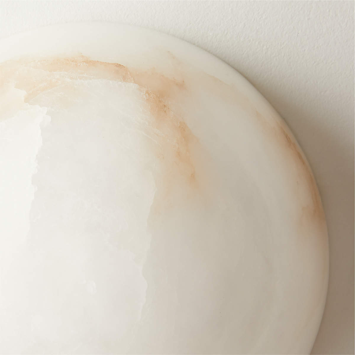 Visoliel Minimalist Alabaster Ceiling Light | ventumra