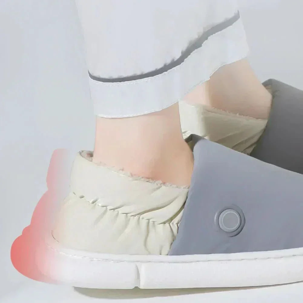 Pantofole riscaldate elettricamente ThermaStride — Fodera interna morbida e isolante, attivazione rapida del calore